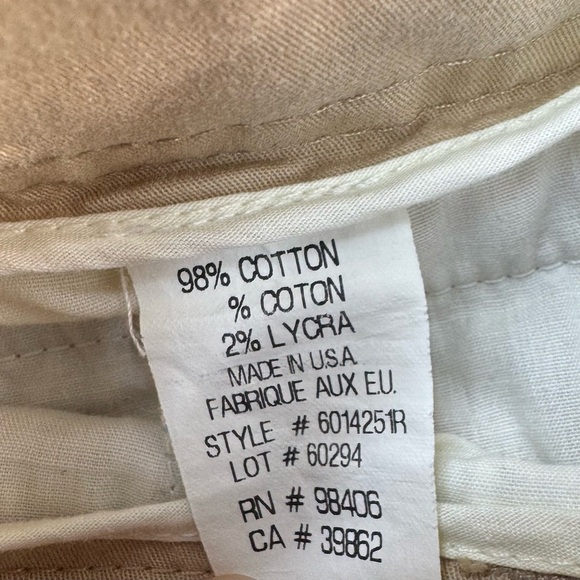 Theory Cream Y2K Flare Low Rise Khaki Womens Trouser Pants Size 8 - Picture 4 of 8